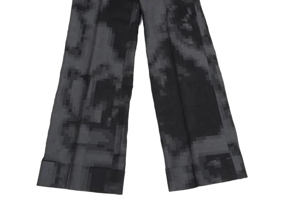 Jean Paul GAULTIER FEMME Mosaic Jacquard Hem Double Wide Pants K-147760_009