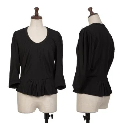 COMME des GARCONS Wool Switching Design Top