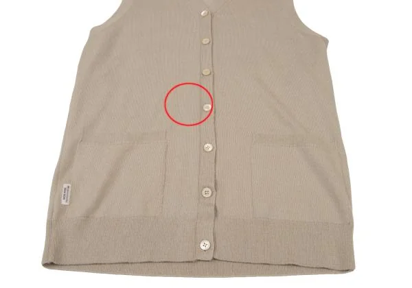 Mademoiselle NON NON Heart Embroidery Wool Knit Vest K-147838_009