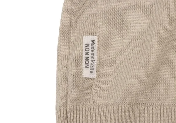 Mademoiselle NON NON Heart Embroidery Wool Knit Vest K-147838_012
