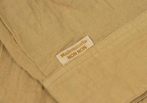 Mademoiselle NON NON Logo Embroidery 3/4 Sleeves Shirt K-147839_009