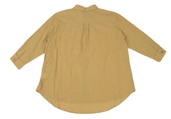 Mademoiselle NON NON Logo Embroidery 3/4 Sleeves Shirt K-147839_012