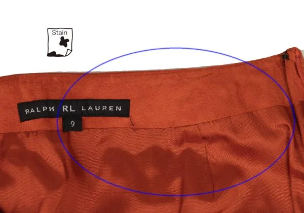 ラルフローレンRALPH LAUREN カラフル刺繍ピッグレザースカート 赤マルチ9 K-147861_006