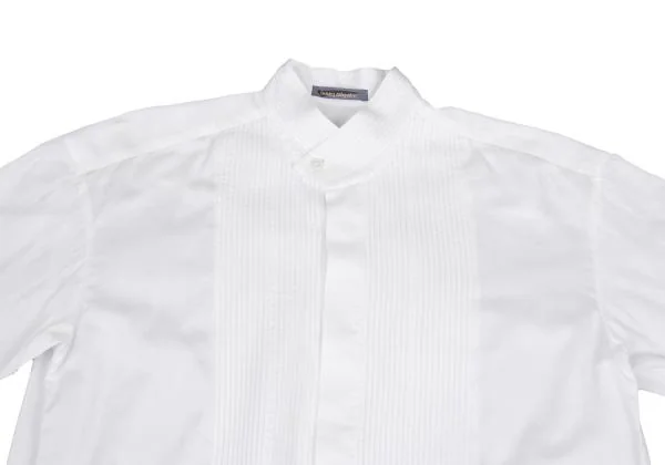 ISSEY MIYAKE MEN Pintuck Switching Stand Collar Shirt K-147873_002