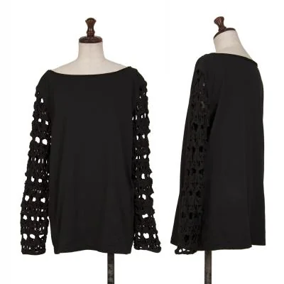 JUNIOR GAULTIER Cotton Taping Design Sleeve T Shirt