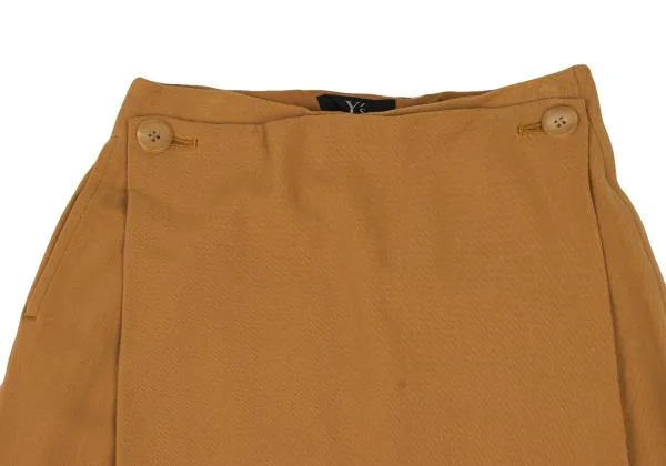 Y's Wool Front Tuck Skirt K-147885_006