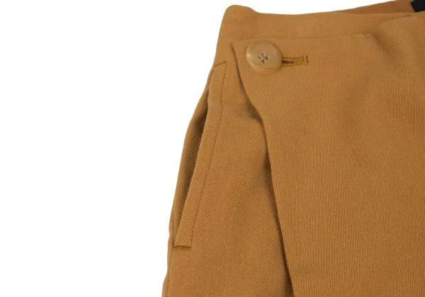 Y's Wool Front Tuck Skirt K-147885_008