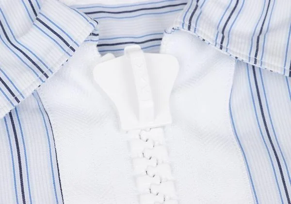 COMME des GARCONS SHIRT Big Zip Pull Over Stripe Shirt K-147940_004
