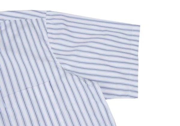 COMME des GARCONS SHIRT Big Zip Pull Over Stripe Shirt K-147940_007