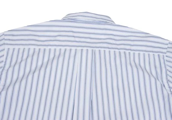 COMME des GARCONS SHIRT Big Zip Pull Over Stripe Shirt K-147940_012