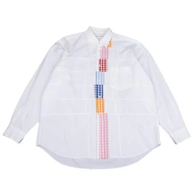 COMME des GARCONS SHIRT Check Patchwork Shirt