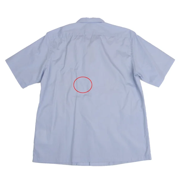 COMME des GARCONS HOMME Front Square Patch Short Sleeve Shirt K-147951_015