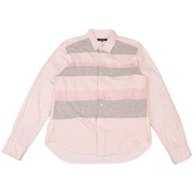 COMME des GARCONS HOMME Front Switching Stripe Shirt