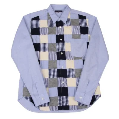 COMME des GARCONS HOMME Patchwork Switching Shirt