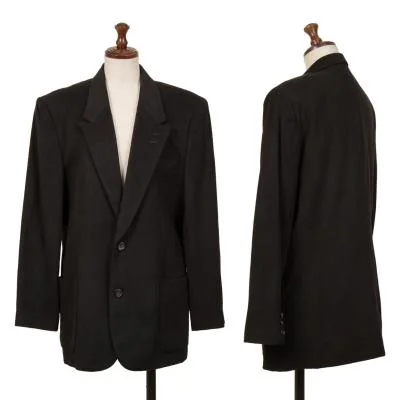 Mademoiselle NON NON Cashmere Wool Button Jacket