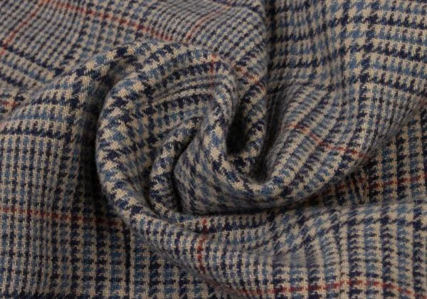 Mademoiselle NON NON Wool Checked Gilet Vest K-147978_012