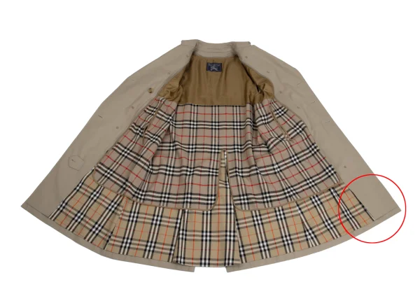 Burberrys' Nova Check Lining Trench Coat K-147990_014