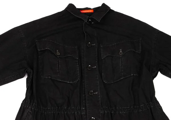 Y's red Label Cotton Military Shirt Coat K-148030_003