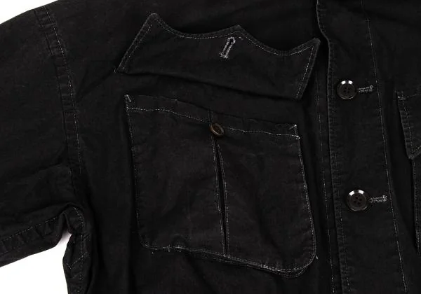 Y's red Label Cotton Military Shirt Coat K-148030_004