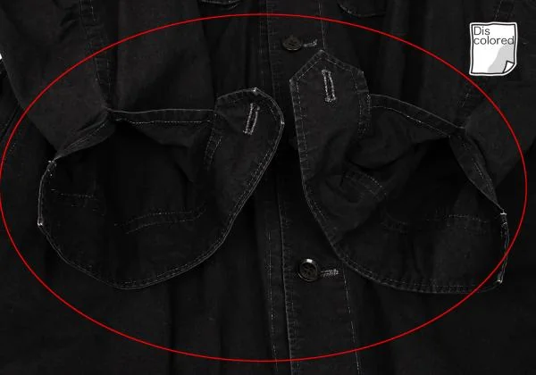 Y's red Label Cotton Military Shirt Coat K-148030_009