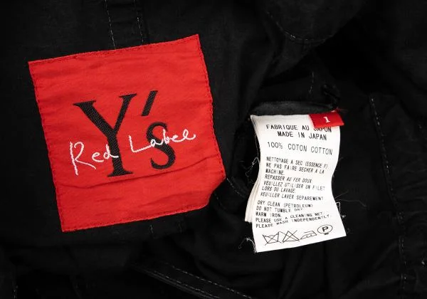 Y's red Label Cotton Military Shirt Coat K-148030_019