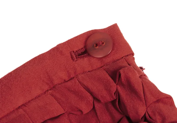 ISSEY MIYAKE Frill Tuck Poly Skirt K-148040_004