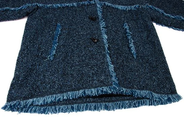 ハートhaat issey miyakeショールストールボタニカル柄
