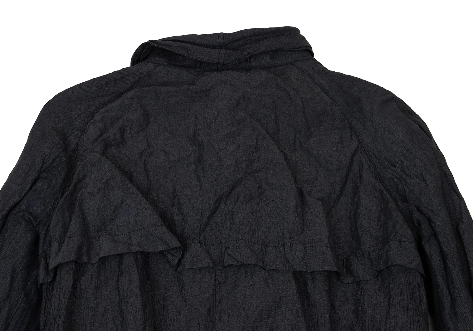 HaaT ISSEY MIYAKE ウールのコート イッセイミヤケ ハートISSEY MIYAKE HaaT メタル混シワ加工