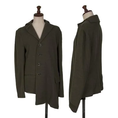 Y's Asymmetry Rib Knit Jacket