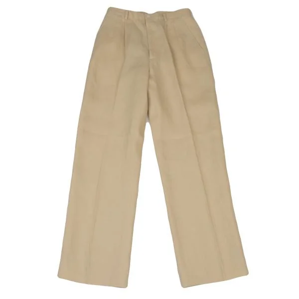 アクアスキュータムAquascutum リネンタックパンツ ベージュ9