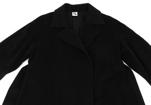 K OF KRIZIA Cashmere Belted Chesterfield Coat K-148076_003