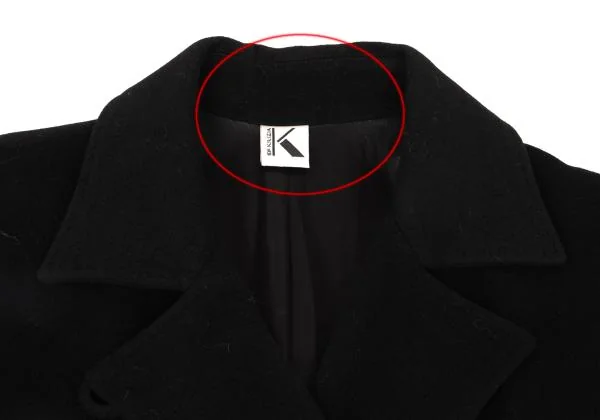 K OF KRIZIA Cashmere Belted Chesterfield Coat K-148076_005