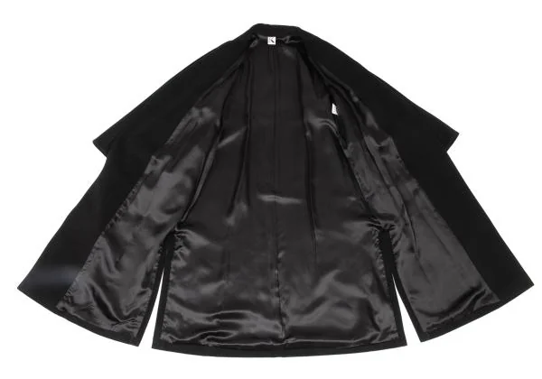 K OF KRIZIA Cashmere Belted Chesterfield Coat K-148076_014
