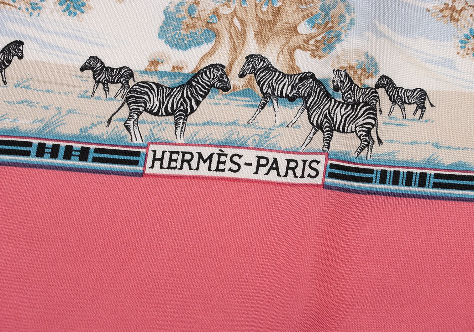エルメスHERMES カレ90 トロピック スカーフ ピンク | DC