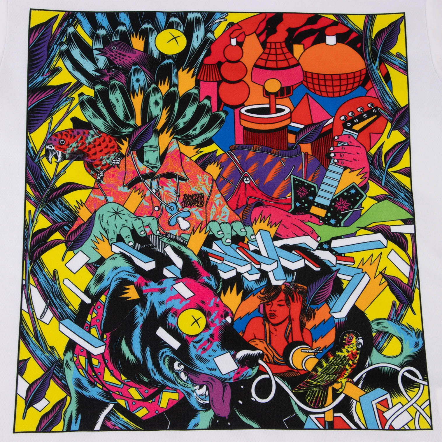トップス JUNYA WATANABE COME des GARCONS JUNYA WATANABE COMME des GARCONS Demsky J. Graphic Printed T