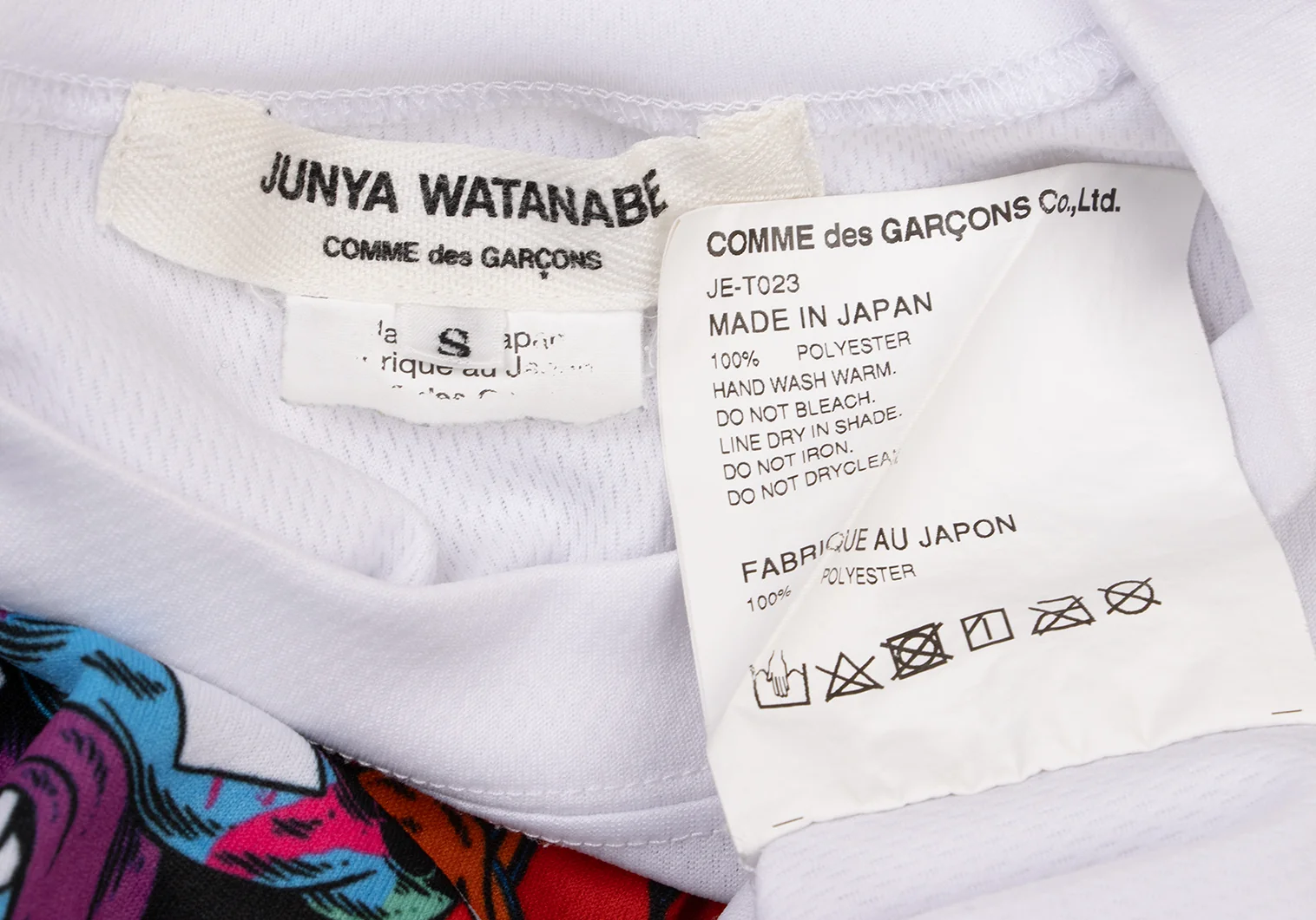 Tシャツ・カットソー JUNYA WATANABE Woman T-Shirt White JOT007051 1 綿天竺Tシャツ JZ－T003 | JUNYA WATANABE (Women