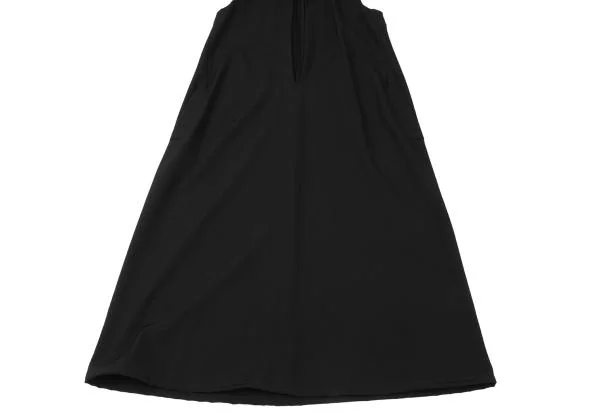 Y's Wool Gabardine Sleeveless Long Dress K-148124_011