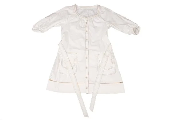HIROKO BIS Stitch Cotton Dress K-148156_002