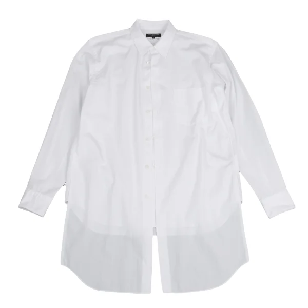 COMME des GARCONS HOMME PLUS Cotton Layered Design Shirt White S K-148171_001