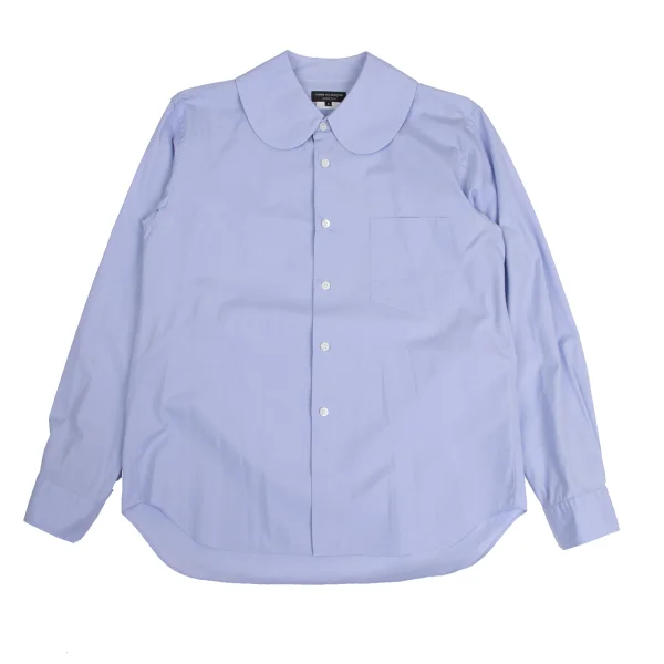 COMME des GARCONS HOMME PLUS Cotton Round Collar Shirt Sky blue S K-148173_001