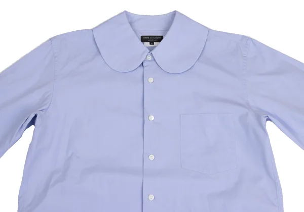 COMME des GARCONS HOMME PLUS Cotton Round Collar Shirt K-148173_002