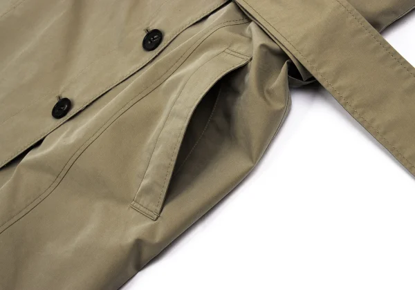 L'EQUIPE YOSHIE INABA Cotton Poly Oil Coating Frill Coat K-148201_013