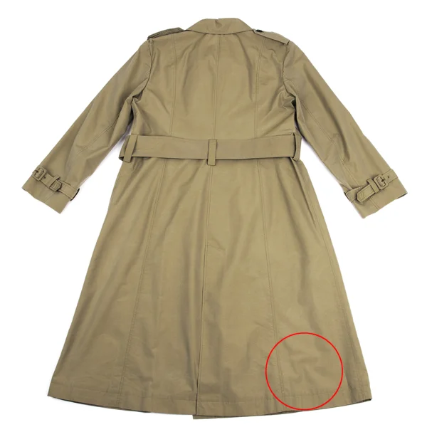 L'EQUIPE YOSHIE INABA Cotton Poly Oil Coating Frill Coat K-148201_017