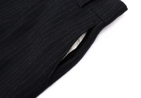 JUNYA WATANABE COMME des GARCONS Wool Striped Hem Double Pants K-148292_003