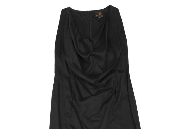Vivienne Westwood ANGLOMANIA Cotton Front Drape Sleeveless Tunic K-148347_003