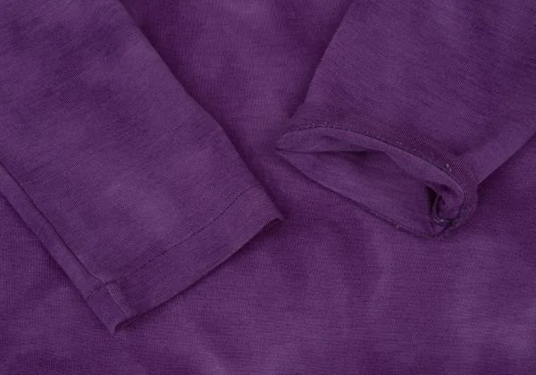 COMME des GARCONS Wool Bleaching Half Zip T-shirt K-148359_007