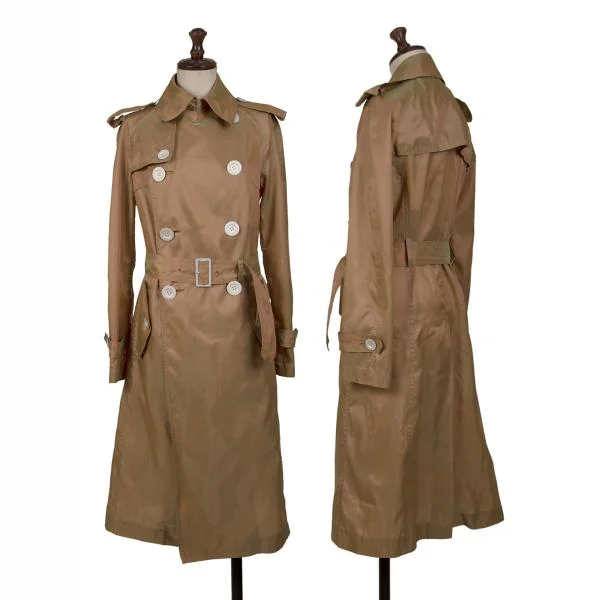 JUNYA WATANABE COMME des GARCONS Shiny Trench Coat Beige S K-148382_001