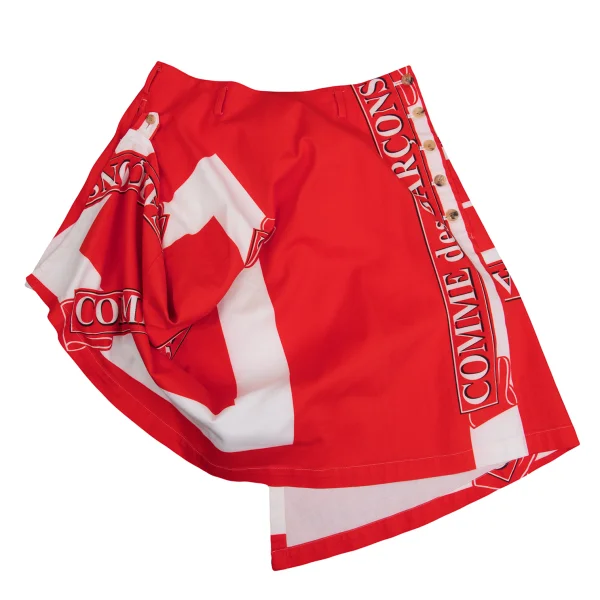 COMME des GARCONS HOMME PLUS Logo Printed Skirt K-148410_002
