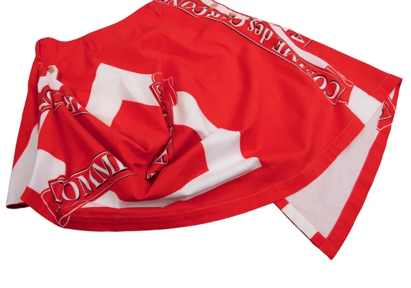 COMME des GARCONS HOMME PLUS Logo Printed Skirt K-148410_010