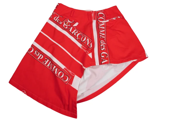 COMME des GARCONS HOMME PLUS Logo Printed Skirt K-148410_017